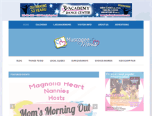 Tablet Screenshot of muscogeemoms.com